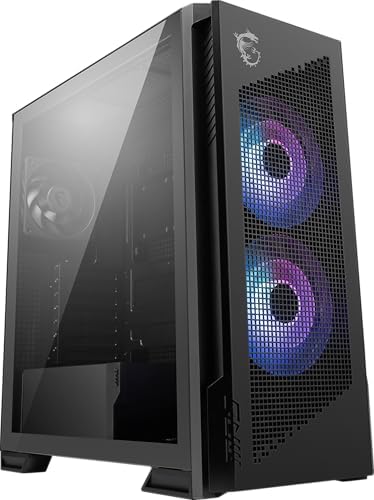 Amazon.com: MSI MPG GUNGNIR 300R Airflow White Mid-Tower PC Case
